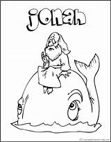 Bible Coloring Pages Stories Color Kids Story Freekidscrafts Crafts Jonah Sheet sketch template