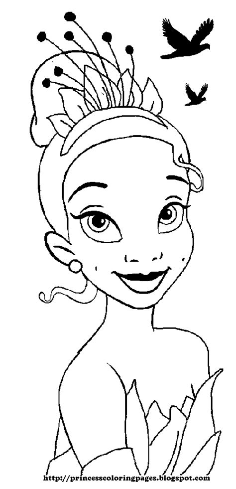 princess   frog coloring pages