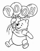 Pooh Winnie Pages Coloring Fall Getcolorings Colo sketch template