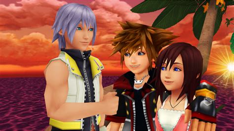 Sora Kairi And Riku Are Best Freinds Forever Kingdom Hearts Trios