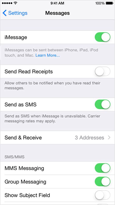 If You Can T Send Or Receive Messages On Your Iphone Ipad Or Ipod