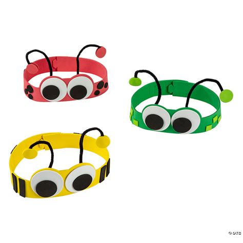 big eye bug headbands craft kit