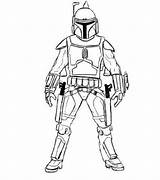 Wars Fett Boba Star Coloring Pages Easy Mandalorian Drawing Printable Color Print Kids Sheet Book Popular Adults sketch template