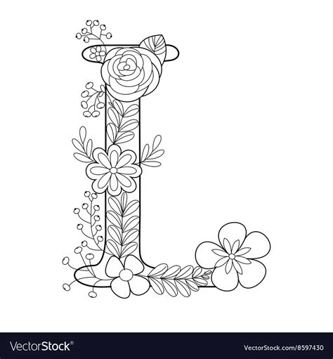 view letter  coloring pages  adults id