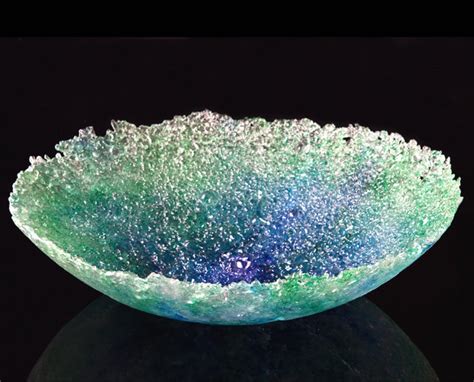 Glass Seascape Bowl By Anchor Bend Glassworks Art Glass Bowl Artful