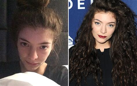 first photo from lorde s mac campaign gets photoshop makeover