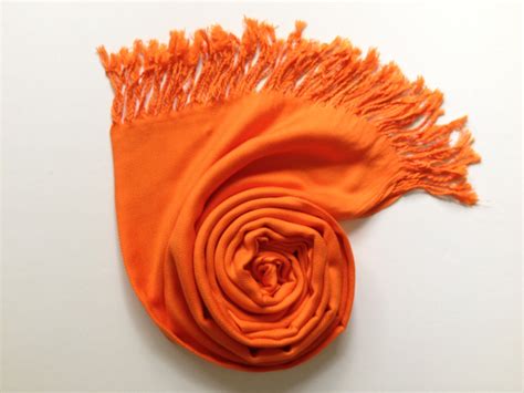 orange pashmina orange shawl pashmina shawl pashmina scarf