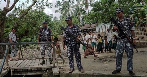 Rohingya Crisis Myanmar Military Says Buddhist Villagers