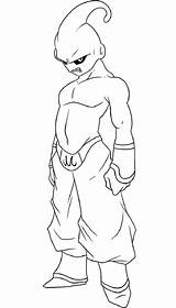 Buu Majin Dbz Desenhos Desenhar Goku Colorir Bravo Dragonball Coloringhome Lapiz Aprender Desenhando Gotenks sketch template