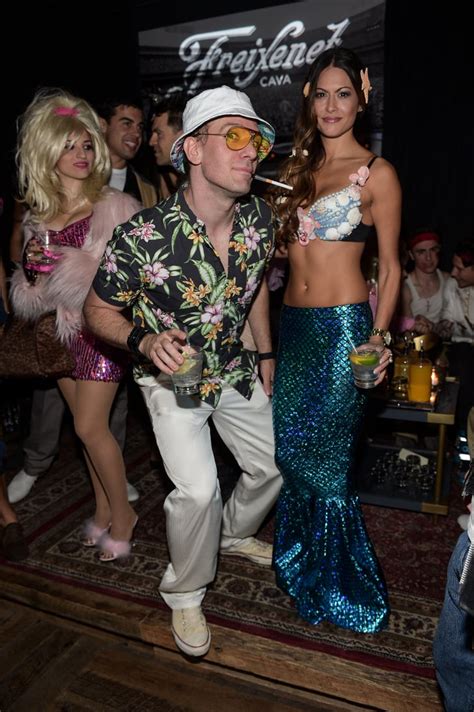 jc chasez as hunter s thompson celebrity couples halloween costumes