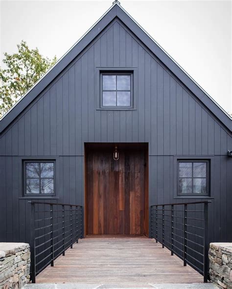 black houses  inspire   exterior repaint apartment therapy