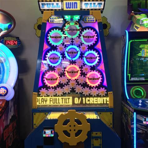 full tilt arcade game machine model aagm ft  sn