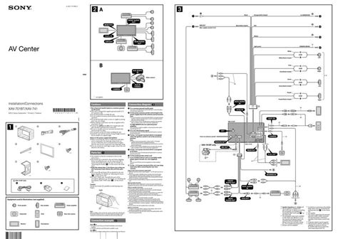 step  step guide sony xav ax wiring diagram  easy installation