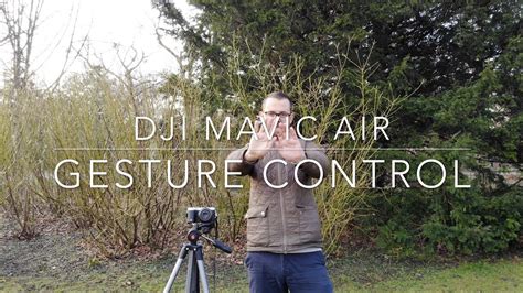 gesture control mavic air youtube