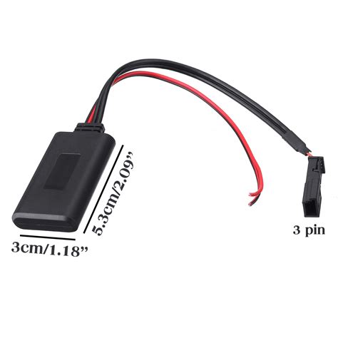 Car Bluetooth Module Aux In Audio Radio Adapter 3 Pin For Bmw Bm54 E39