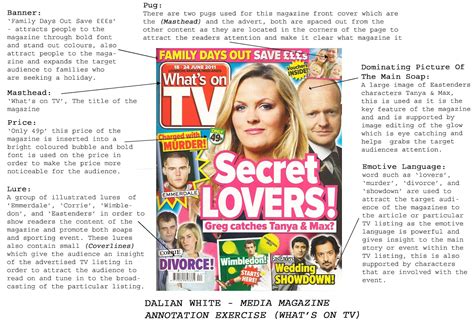 dalian white a2 media blog annotated tv listings magazine