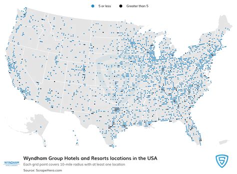 wyndham resorts locations map