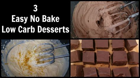 low carb desserts no bake new cookery recipes