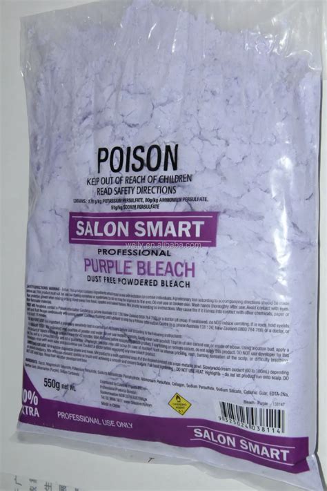 hair bleach powder purple bleaching powder  hair dust
