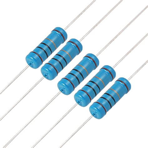 ohm   axial metal film resistors  watt  walmartcom