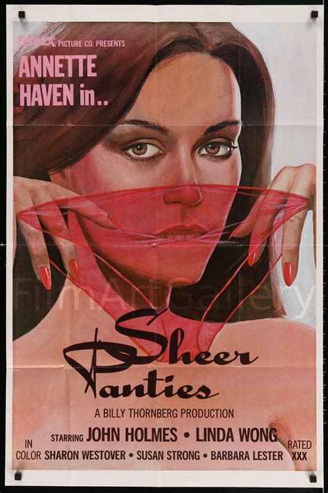 Sheer Panties Vintage Movie Poster