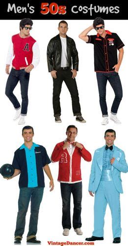 50s outfits for men 1950s costume ideas for guys