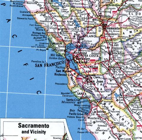 map  san francisco bay area region  california