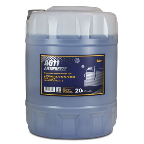 litre mannol antigel ag antigel concentre bleu ebay