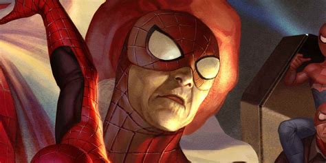 spider ma am how aunt may became a marvel hero