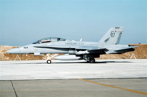 left side view   marine fighter attack squadron  vmfa  fa  hornet aircraft