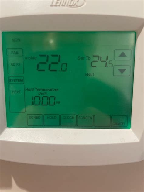 lennox  thermostats  furnace model  ec  days   thermostats shows