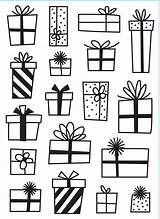 Presents Present Christmas Doodle Folder Drawing Doodles Choose Board Embossing Pages Drawings sketch template