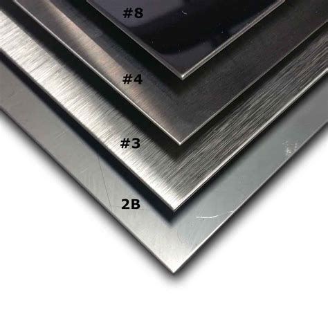 guide  stainless steel sheet finishes mill polished brushed mirror  metal supply