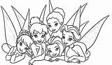 Coloring Pages Fairy Fairies Disney Printable Tinkerbell Magic Kids Anime Gothic Queen Strange Fawn Detailed Hard Cartoon Silvermist Drawing Vidia sketch template