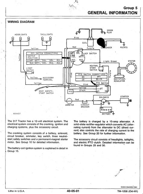 john deere  automatic wiring diagram john deere  time delay module wiring diagram  john