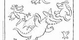 Zog Colouring sketch template