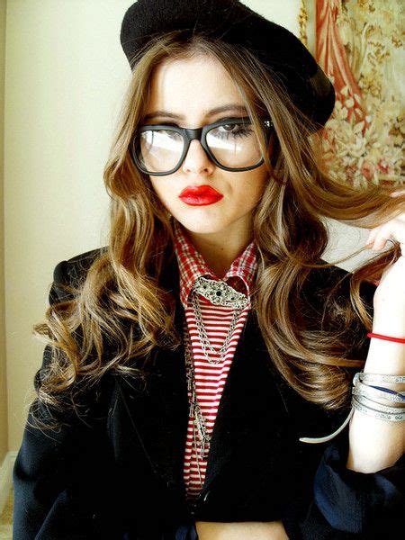 Cute Geek Chic Look With The Hat Geek Chic Fashion Hipster Girls