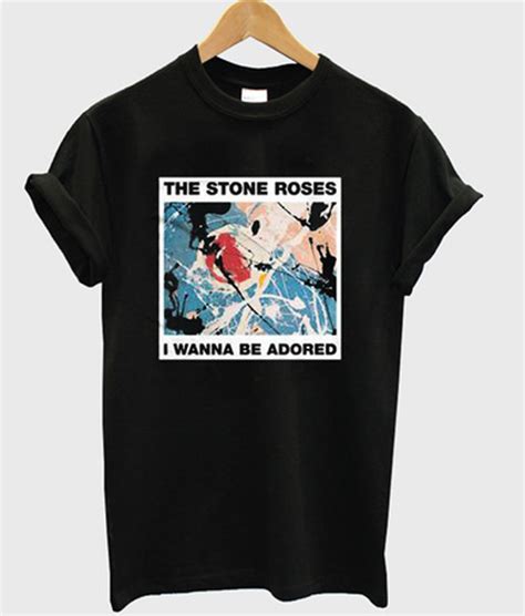 the stone roes i wanna be adored t shirt