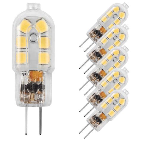 risingpro   led bulb bi pin base   halogen bulb equivalent replacement acdcv