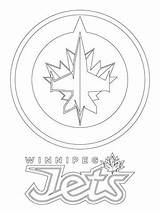 Coloring Pages Jets Logo Winnipeg Nhl Printable Nashville Predators Logos Colouring Thunder Color Maple Toronto Oklahoma City Zamboni Vancouver Okc sketch template