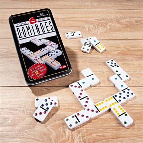 domino dominoes set  piece double  ivory domino tiles set classic numbers table game