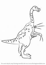 Therizinosaurus Coloring Pages Dinosaur Draw Train Drawing Template sketch template