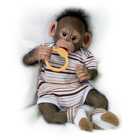ashton drake baby zeke sotruly real monkey baby doll  cindy sales