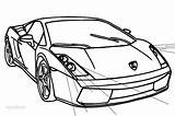 Coloring Lamborghini Pages Getdrawings Reventon sketch template