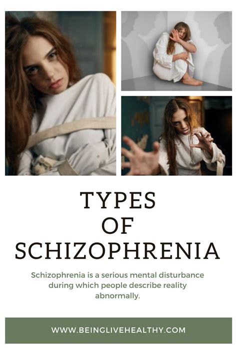 types of schizophrenia schizophrenia schizophrenia causes people