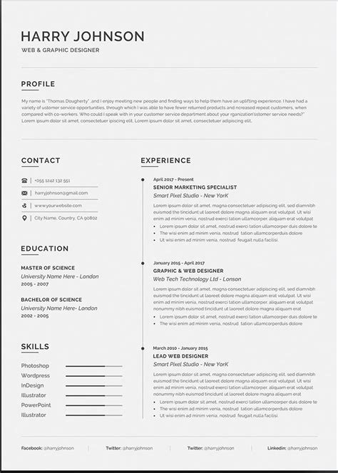 microsoft word resumes templates  template ideas