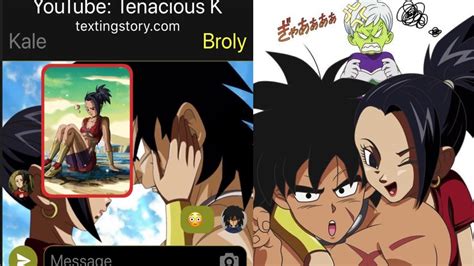 Kale And Broly Kiss😱 Part 1 Dragon Ball Groupchat Youtube