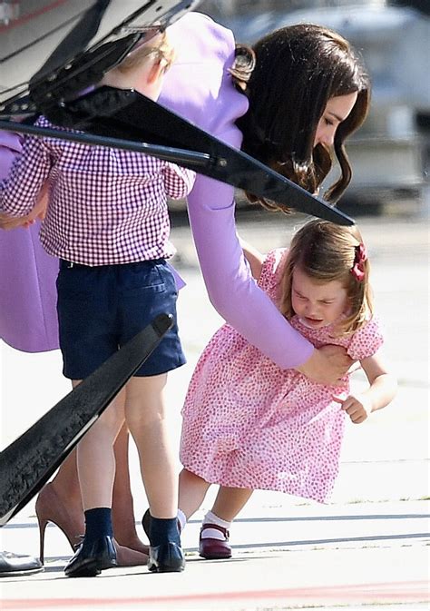 watch kate middleton expertly calm princess charlotte during a tantrum