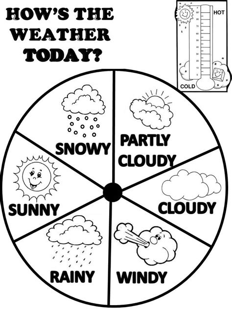 weather coloring pages kids coloring home