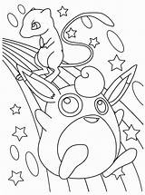 Pokemon Coloring Pages Mew Legendary Wigglytuff Printable Sheets Clipart Print Kids Sheet Colouring Lineart Getcolorings Library Choose Board Coloringhome sketch template